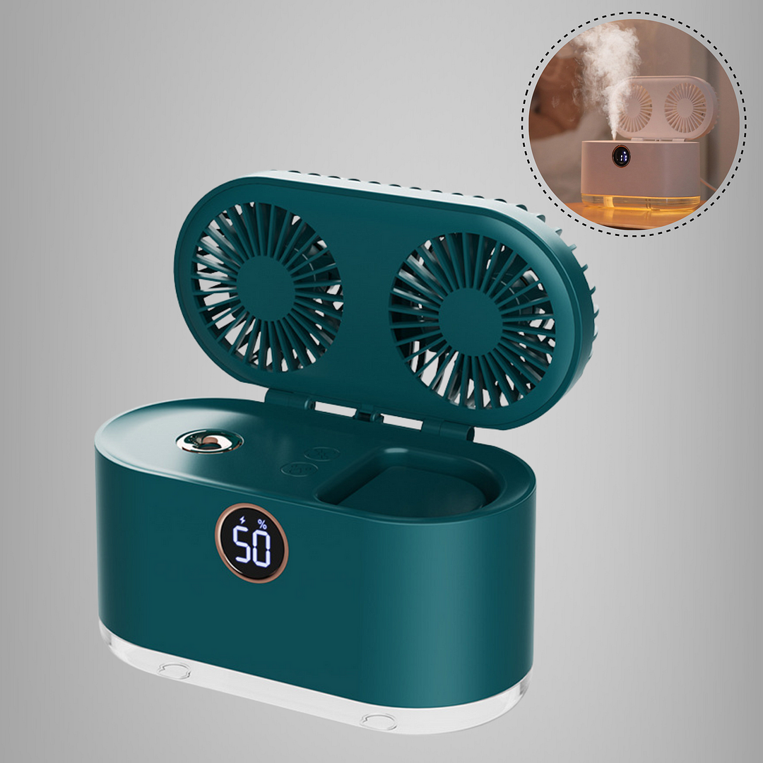 Multifunctional Portable Fan & Humidifier - vzzhome