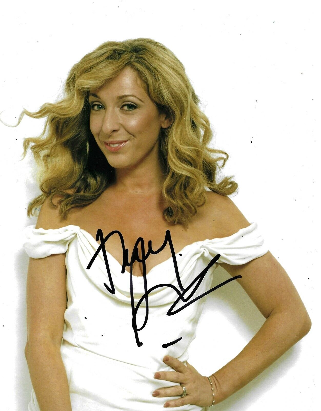 Tracy Ann Oberman Signed Eastenders 10x8 Photo Poster painting AFTAL