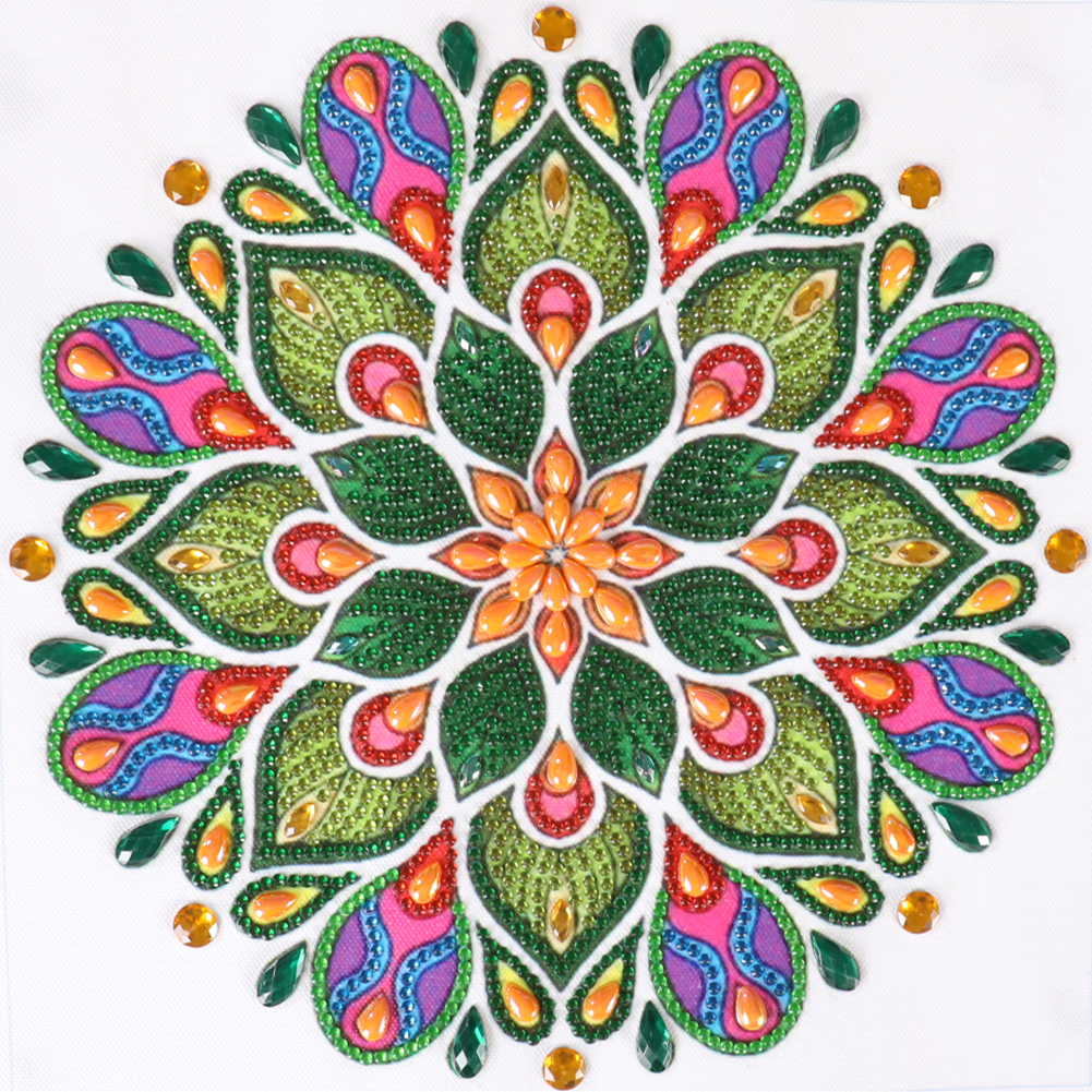 

Mandala - Special Shaped Diamond Painting - 30*30CM, 501 Original
