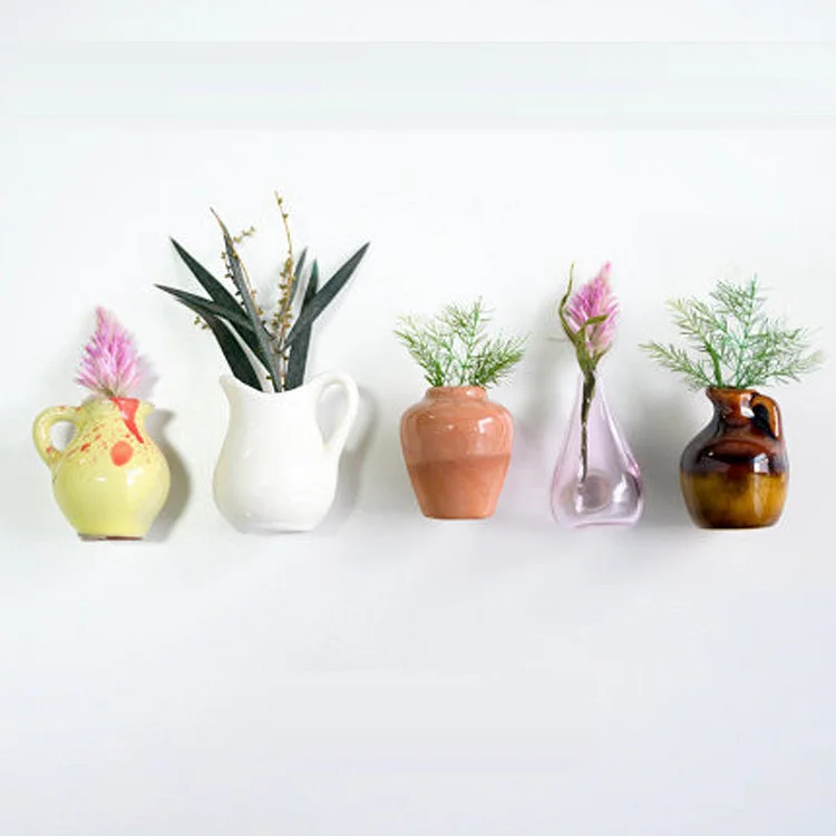 🌺LAST DAY PROMOTION -50% OFF🌺Mini Ceramic Vase Fridge Magnet✨