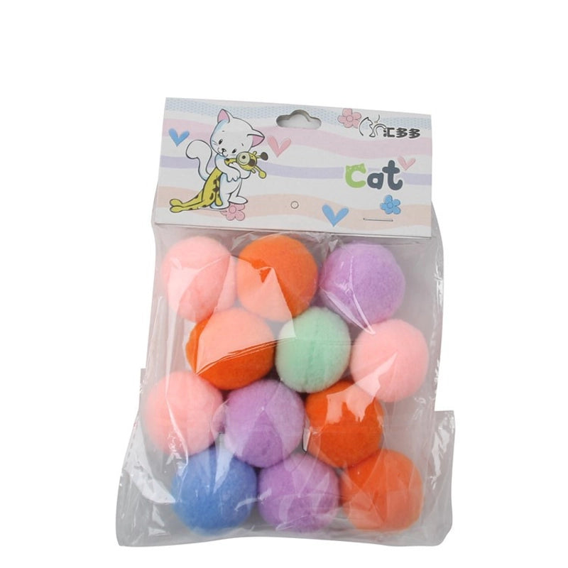 Optional Plush Ball Cat Self-hi Toy Mute Ball Molars Are Not Easy To Eat Funny Cat Ball Factory Outlet