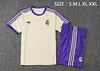 2025/2026 Real Madrid pre-match training Apricot Shirt+Shorts 1:1 Thai Quality