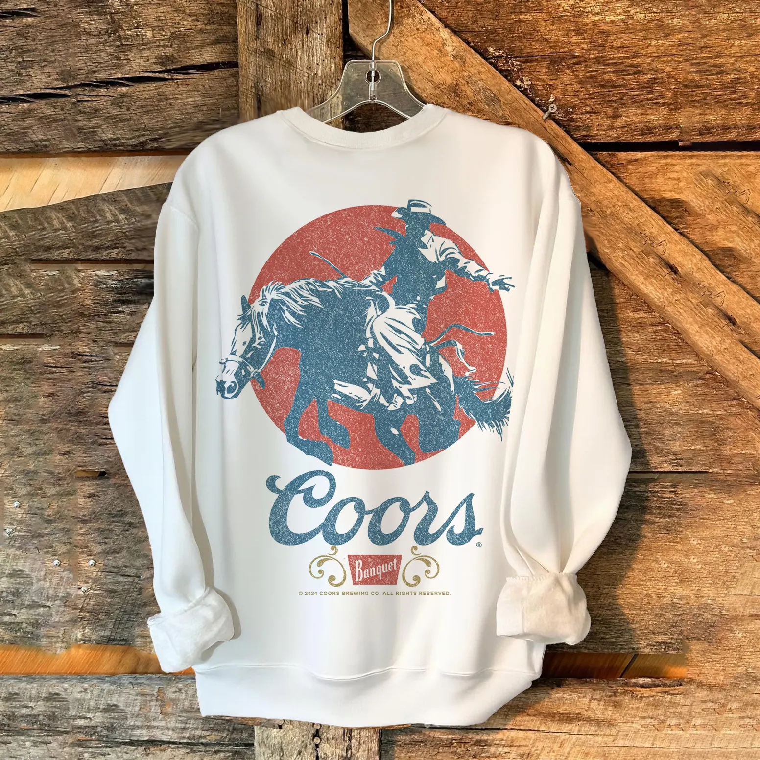 Western Adventure Cowboy Graphic Sweatshirt