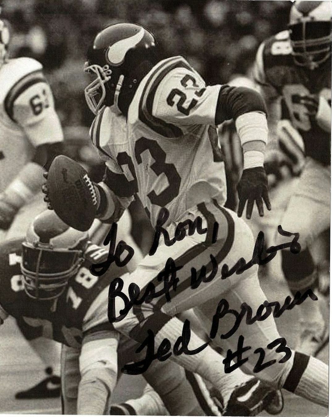 Ted Brown signed autographed 8x10 Photo Poster painting! AMCo! 15374