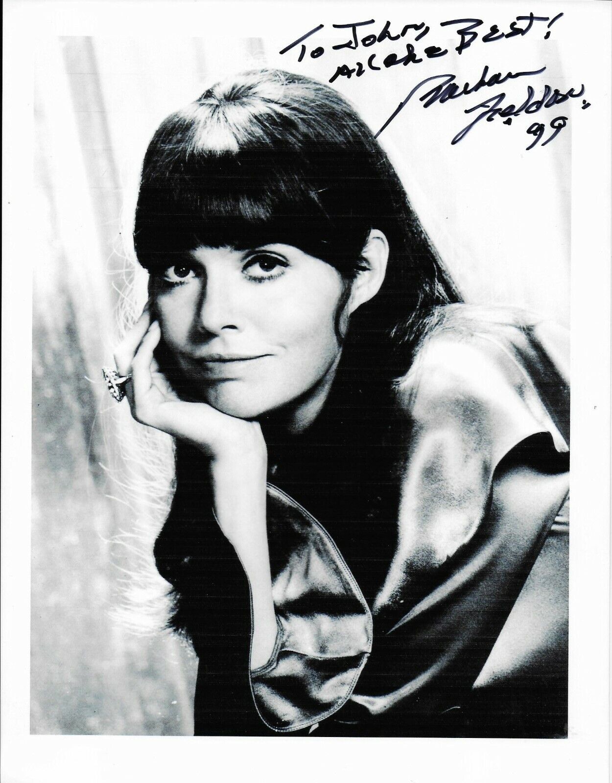 Barbara Feldon Original Autographed 8X10 Photo Poster painting #2