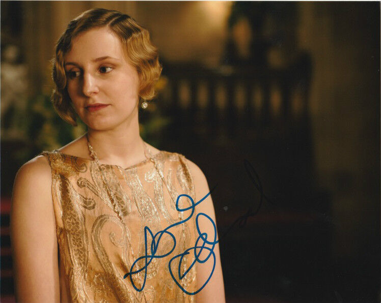 Laura Carmichael Downton Abbey Autographed Signed 8x10 Photo Poster painting COA