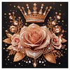 Diamond Painting-DIY Crystal Rhinestone Charming Rose