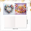 6PCS DIY Diamond Art Greeting Cards Birthday Theme Congratulations Cards & Gifts