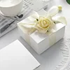 100 Pack | 4"x4"x2" White Cake Cupcake Party Favor Gift Boxes, DIY