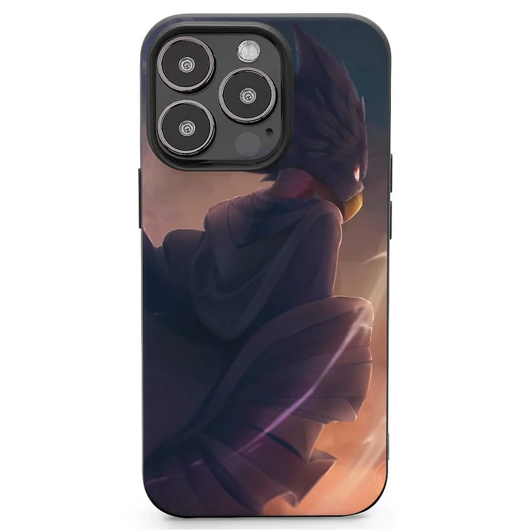 Fumikage Tokoyami Anime My Hero Academia Phone Case Mobile Phone Shell IPhone 13 and iPhone14 Pro Max and IPhone 15 Plus Case - Heather Prints Shirts