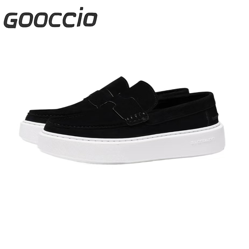 TF198 Prenium Suede Calf Skin Casual Shoes For Men  GOOCCIO   