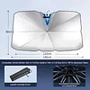 Car Windshield Sun Shade Foldable Umbrella UV Protection 55x31in