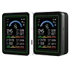 10 in 1 Air Quality Detector with WiFi App Alerts for PM2.5 PM10 CO AQI for Home