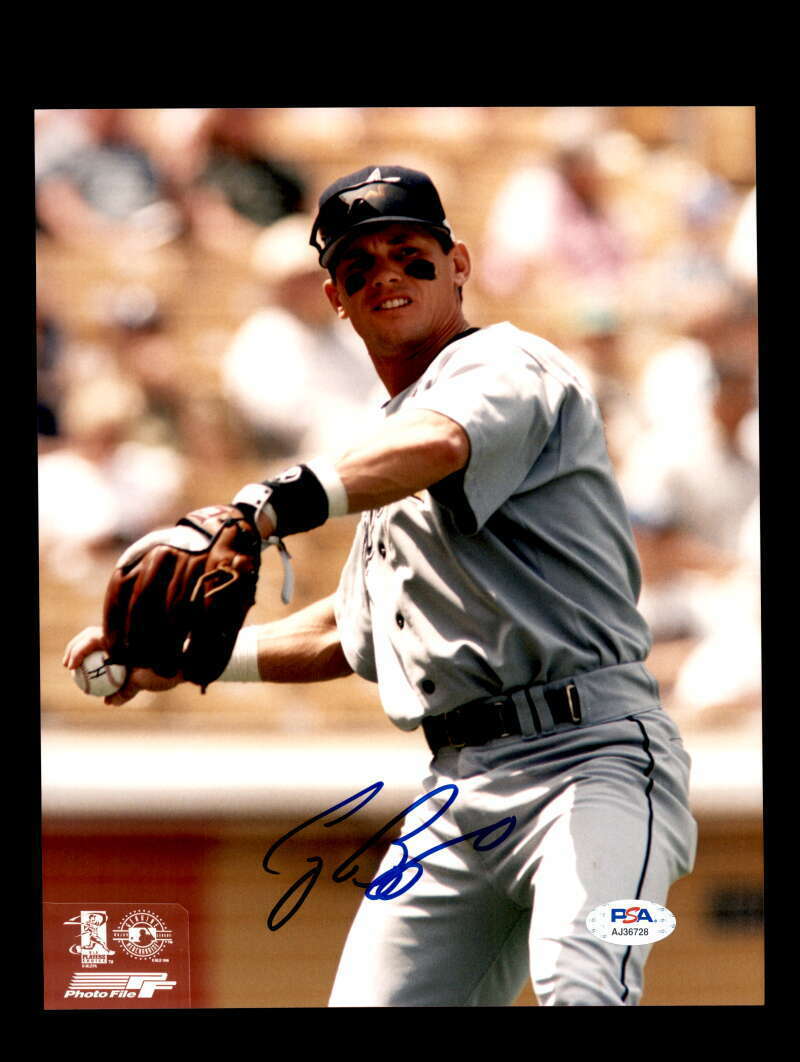 Craig Biggio PSA DNA Coa Signed 8x10 Photo Poster painting Astros Autograph