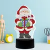 DIY Diamond Painting 7 Color Night Light Lamp Home Decoration Ornament Gift Kit(Santa Claus)