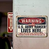 Warning - Vintage Metal Signs(12*16Inch) - Warning