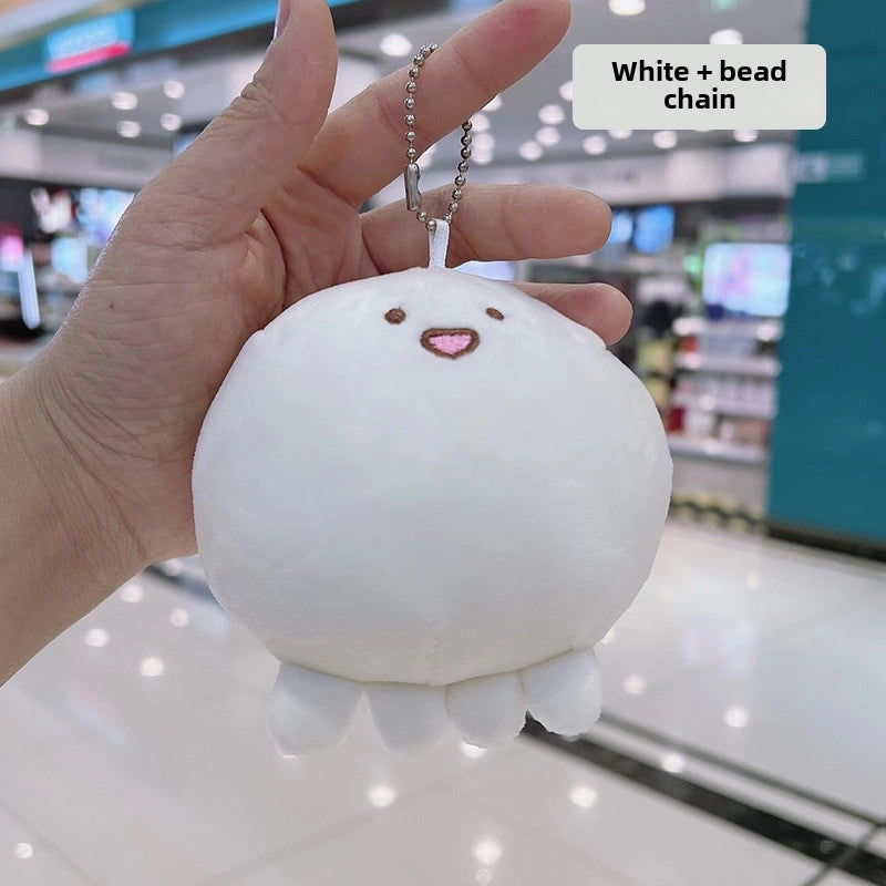 Plush Doll Octopus Small Group Pendant Doll Girl Heart Doll Bag Pendant Hair Key Chain Doll Doll
