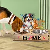 Bol en bois pour chien - 5d bricolage d&eacute;coration artisanale