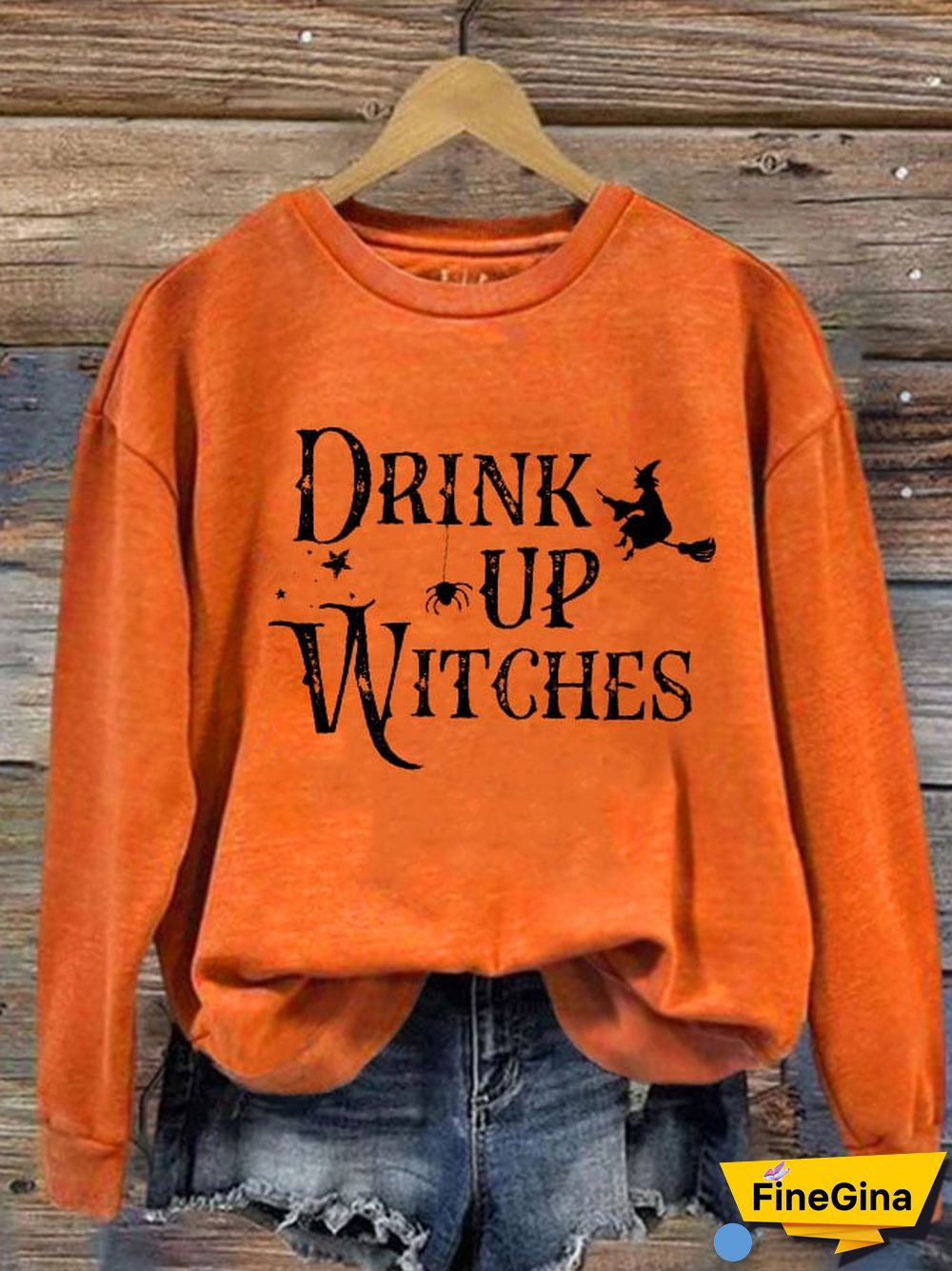 Women's Drink Up Witches Casual Sweatshirt