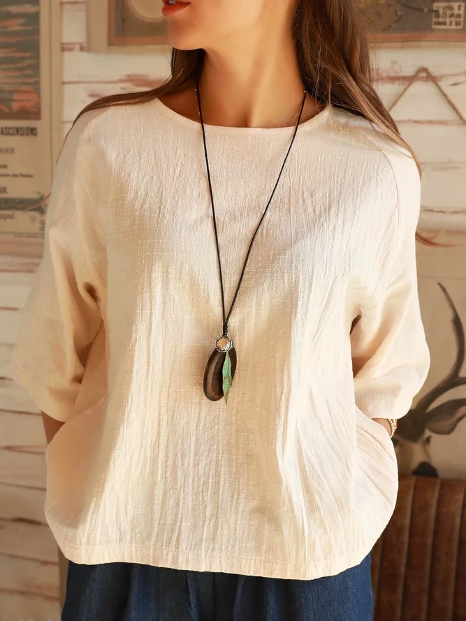 Apricot Holiday Cotton Shirts & Tops