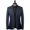 New stretch casual men's slim fit blazer