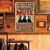 [Grande Taille]Muse - Panneaux en &eacute;tain m&eacute;tallique(30*40cm)