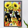 (40*60cm)Black Cat - Full Round Drill Diamond Painting