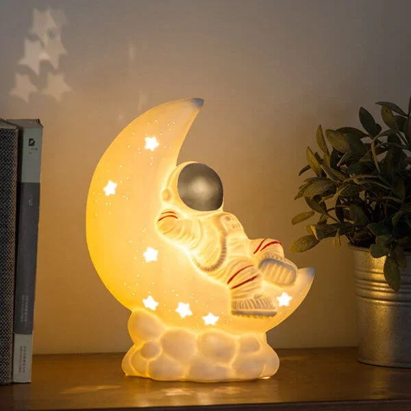 Ceramic Astronaut Night Light