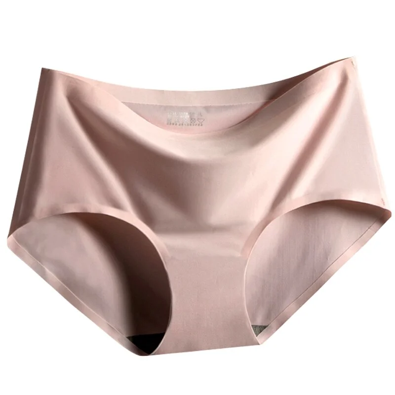 Sexy Women Panties Seamless Underwear Comfortable Briefs Female Girls Thongs Intimates Lingerie Ladies 1pcs Solid Color New
