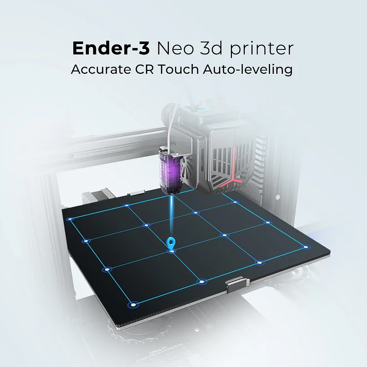 Creality Ender-3 Neo 3D Printer- Auto Bed Leveling Full Metal Extruder  Multi-language