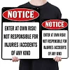 Warning - Vintage Metal Signs(12*16Inch) - Warning