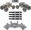 AMK UTB18 Front Axle Servo Mount + RC Front & Rear Drive Shaft CVD Axle for Axial RC Crawler 1/18 UTB18 Capra Unlimited Trail Buggy RTR AXI01002T1 Update Parts