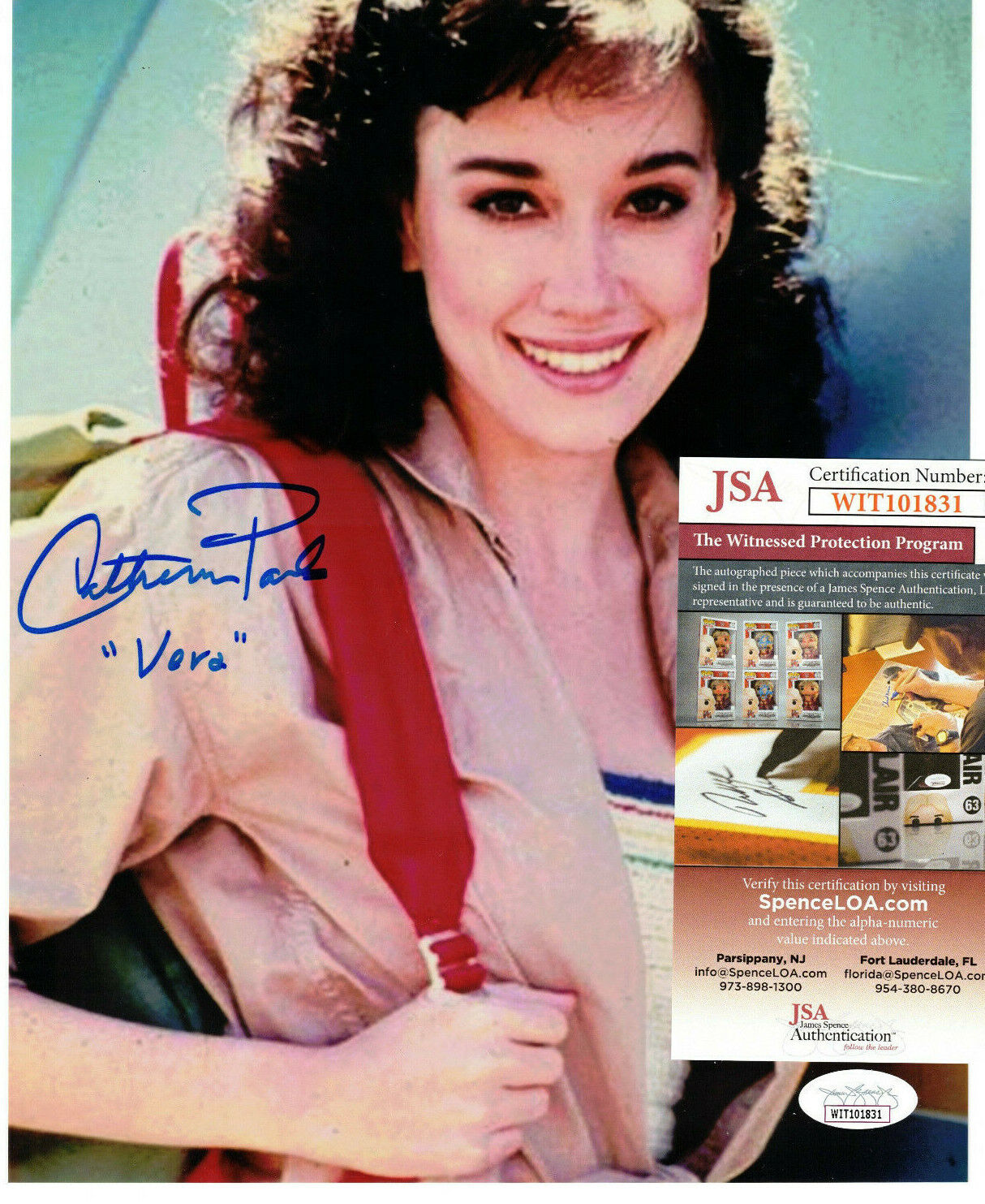 Catherine Parks Signed 8x10 Photo Poster painting Autograph, Friday the 13th 3D, Vera, JSA COA