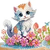 (US Local)Cat DIY Diamond Painting Hanging Hook Wall Hooks No Hole Punching Wall Decor