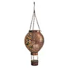 Solar Hanging Hot Air Balloon Lamp IP65 Waterproof Light for Outdoor Garden Yard