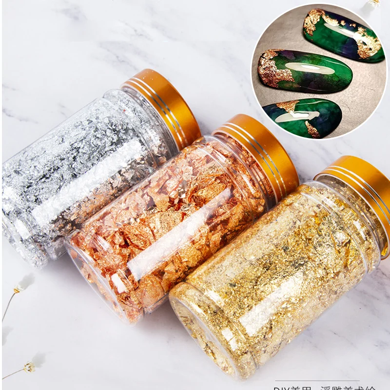 Nail Foil Gold | Silver | Rose Gold 5g