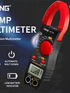 Digital Multimeter 2000 Counts Volt Amp Ohm Meter Clamp Meter Live Wire Test