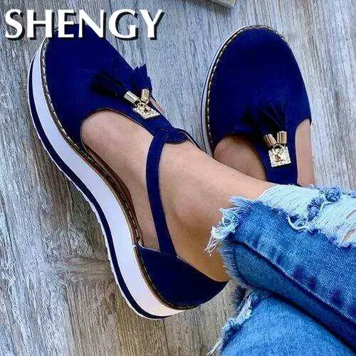 2020 Tassel Women Shoes Sandals Summer Flat Shoes PU Leather Gladiator Luxury Shoes Women Designers Zapatos De Mujer Fringe