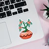 2pcs Diamonds Painting Cactus Stickers Home Decor