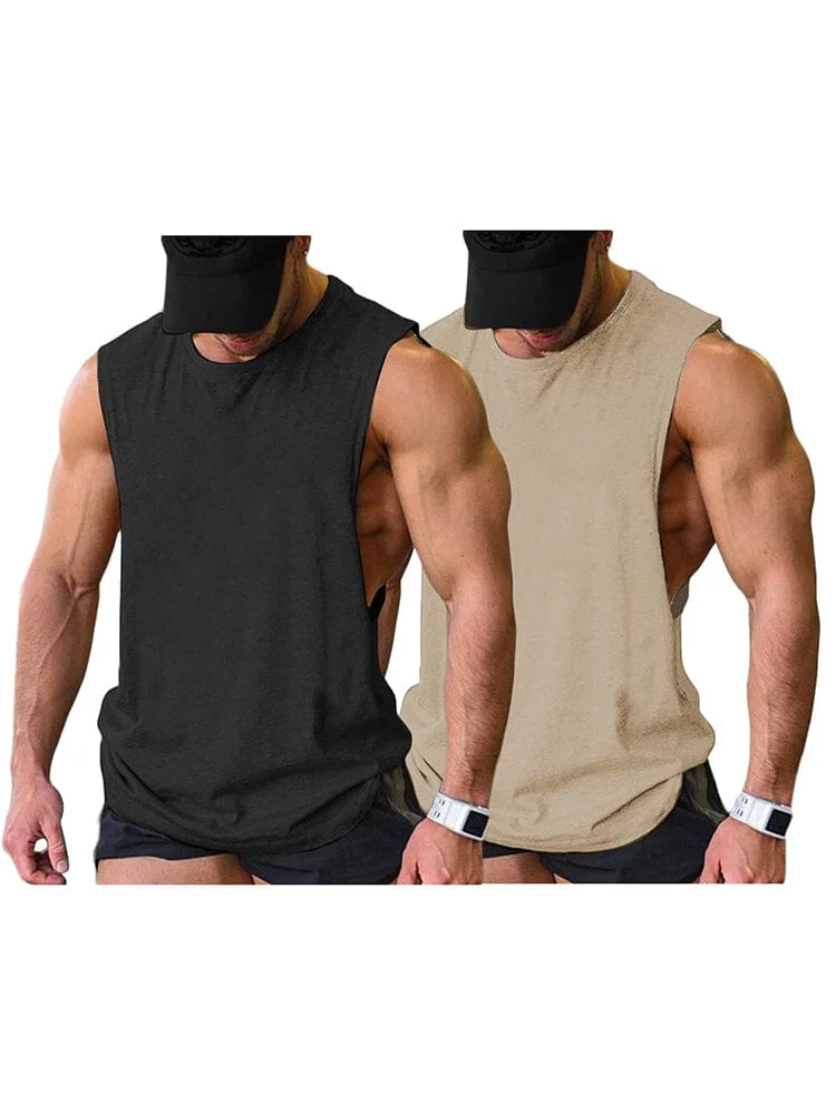 Leisure 2-Packs Muscle Tank Top (US Only) QueenFunky