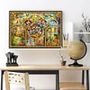 (Big Size)Disney Family - 11CT Stamped Cross Stitch - 100*70cm - Disney