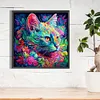uk.everydayedeals (Limited Stock)Diamond Painting - Round AB Drills - Cat(45*45cm)