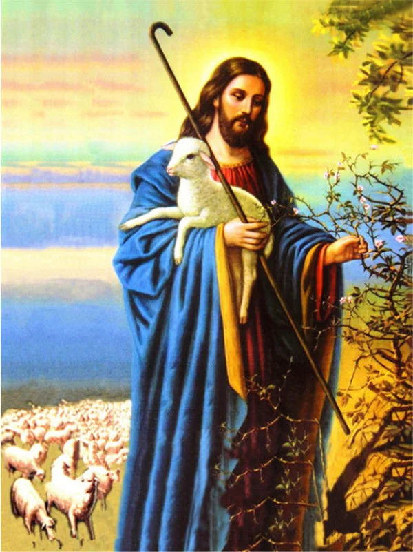 Diamond Painting - Full Round/Square Drill - Jesus(30*40 - 50*60cm)