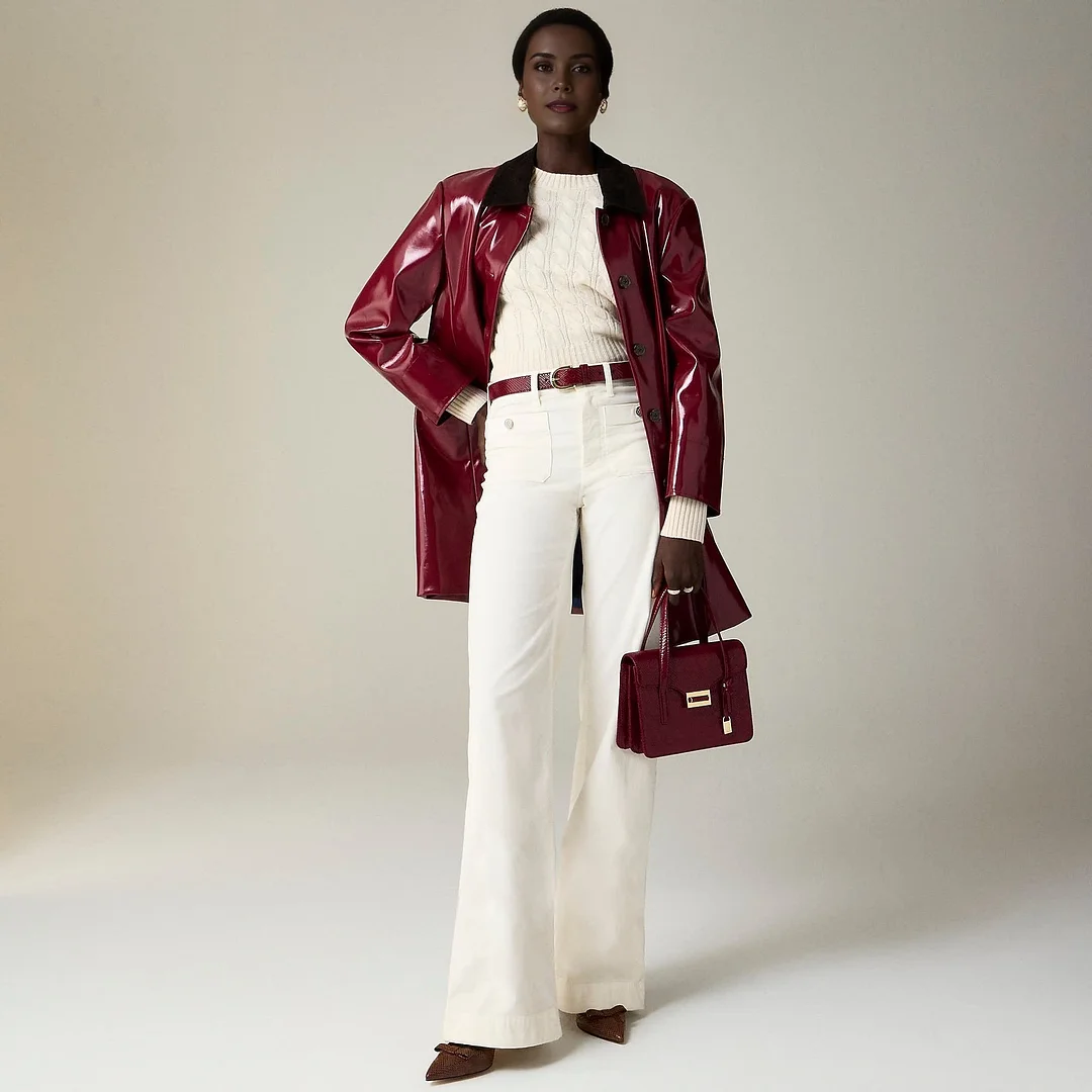 JUDY Tummy Control Sailor Wide Leg Trouser (Buy 2 Free Shipping)