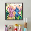 Stitch Girlfriend - 11CT Stamped Cross Stitch 40*40cm
