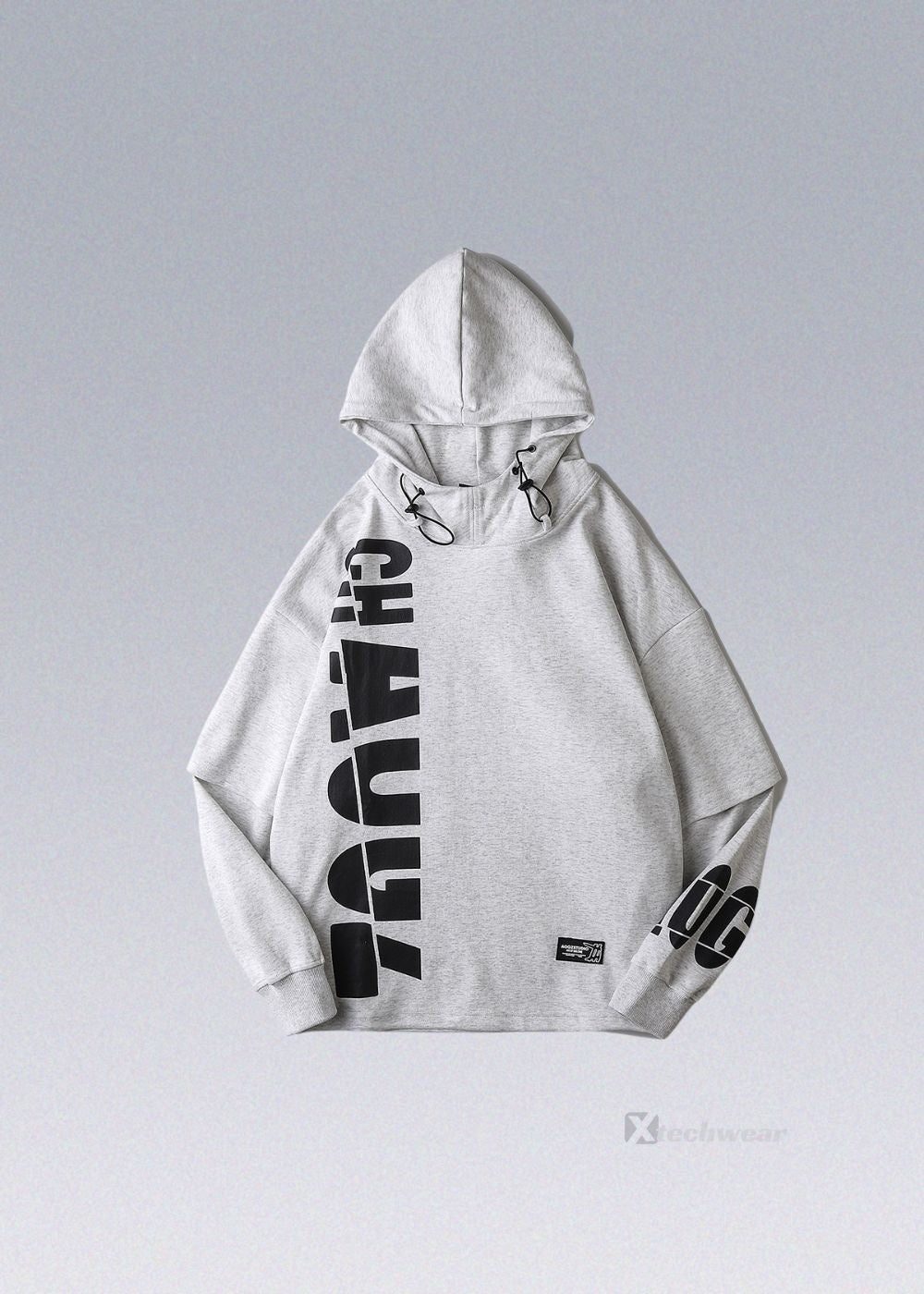 Fake Two Hoodie JIYE HEAVY INDUSTRY techwear-x