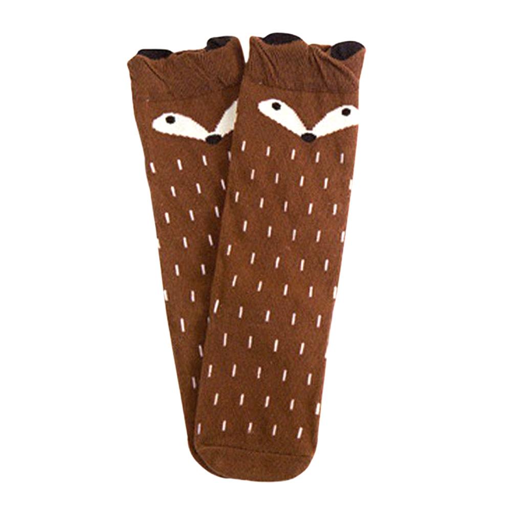 

Cute Kids Boys Girls 3D Cartoon Print Socks Children Cotton Anti-Slip Socks, Grey, 501 Original