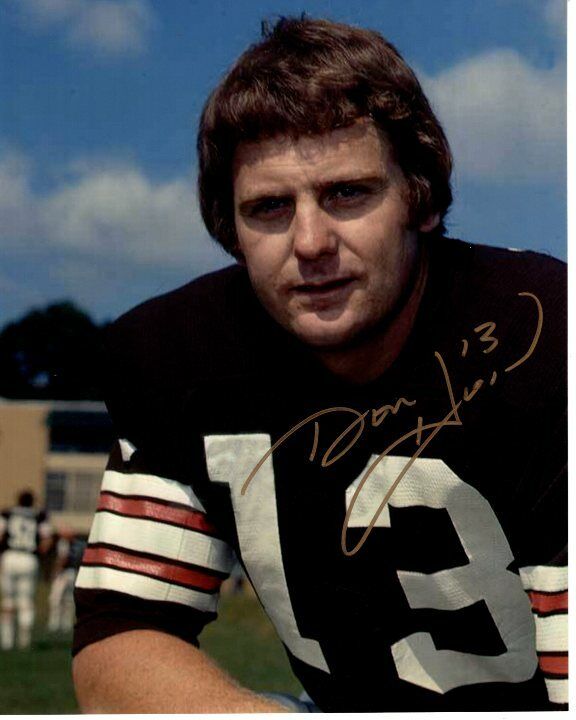 DON HORN signed autographed 8x10 NFL CLEVELAND BROWNS Photo Poster painting