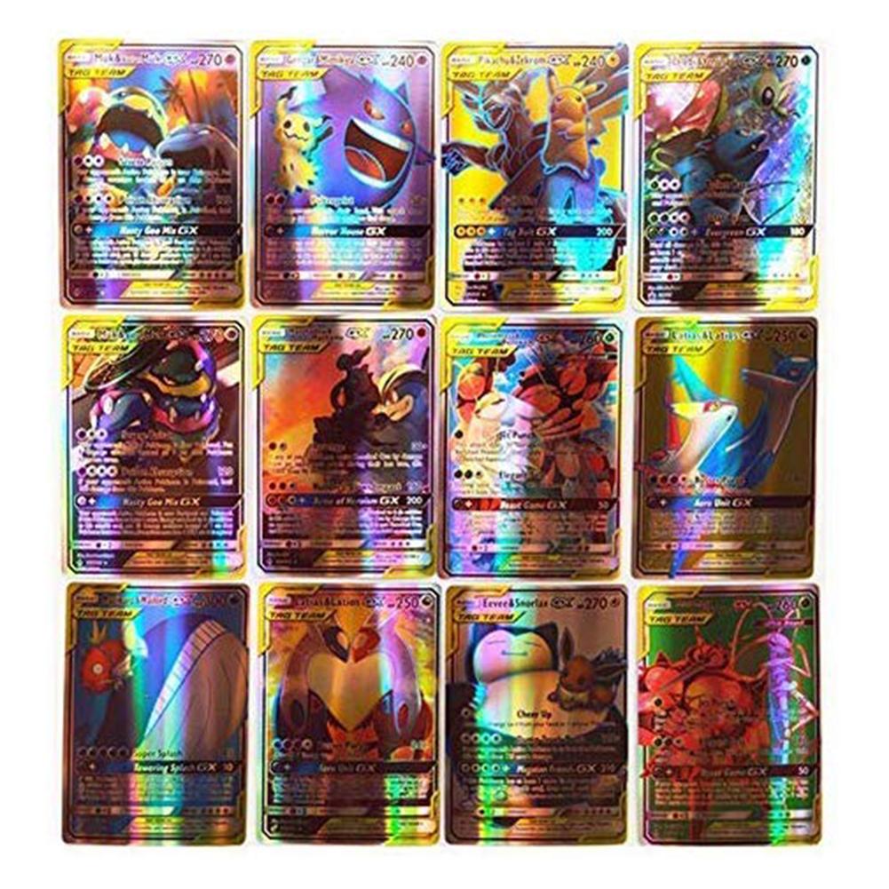 

120pcs Mega Trainer GX Shining Card Outdoor Party Battle Board Games Toys, 501 Original