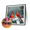 Diamond Painting-DIY Full Round Drill Cardinal